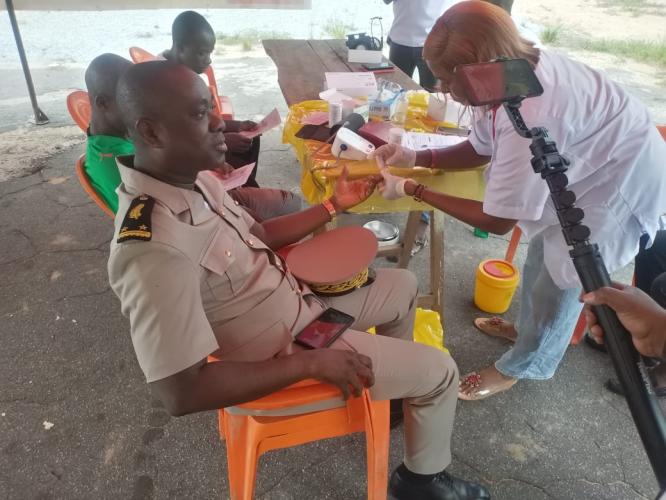 Côte d'Ivoire: Journées Nationales du Service Public (JNSP) / Le Sous-préfet de Toumodi  lance une  opération de don de  sang
